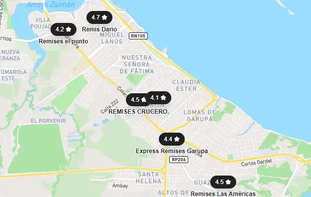 remises express en Garupá